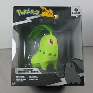 2025 Pokemon Vinyl Chikorita Action Figure Series 4‎ NEW